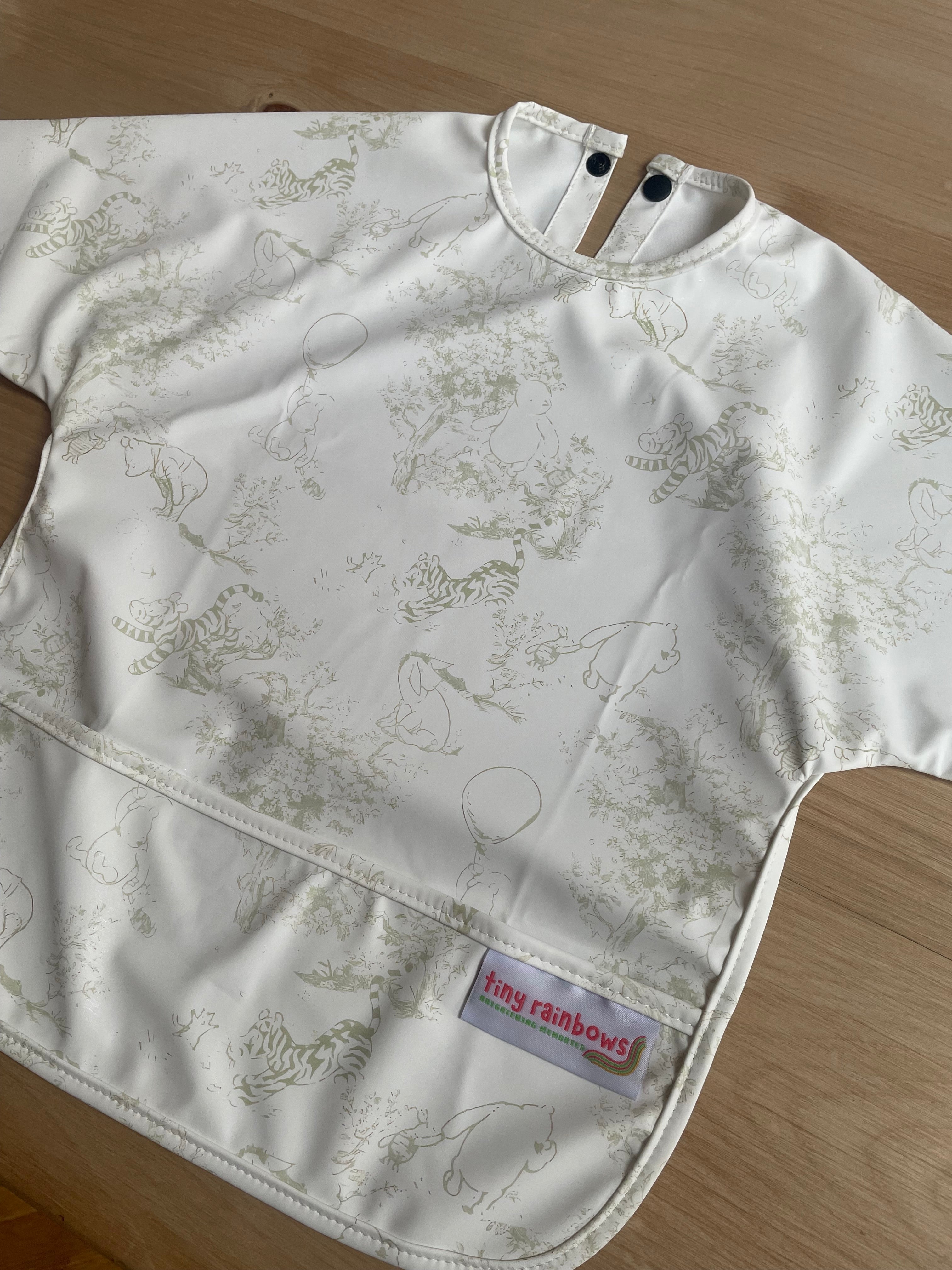 Winnie The Pooh Long Sleeve Bib