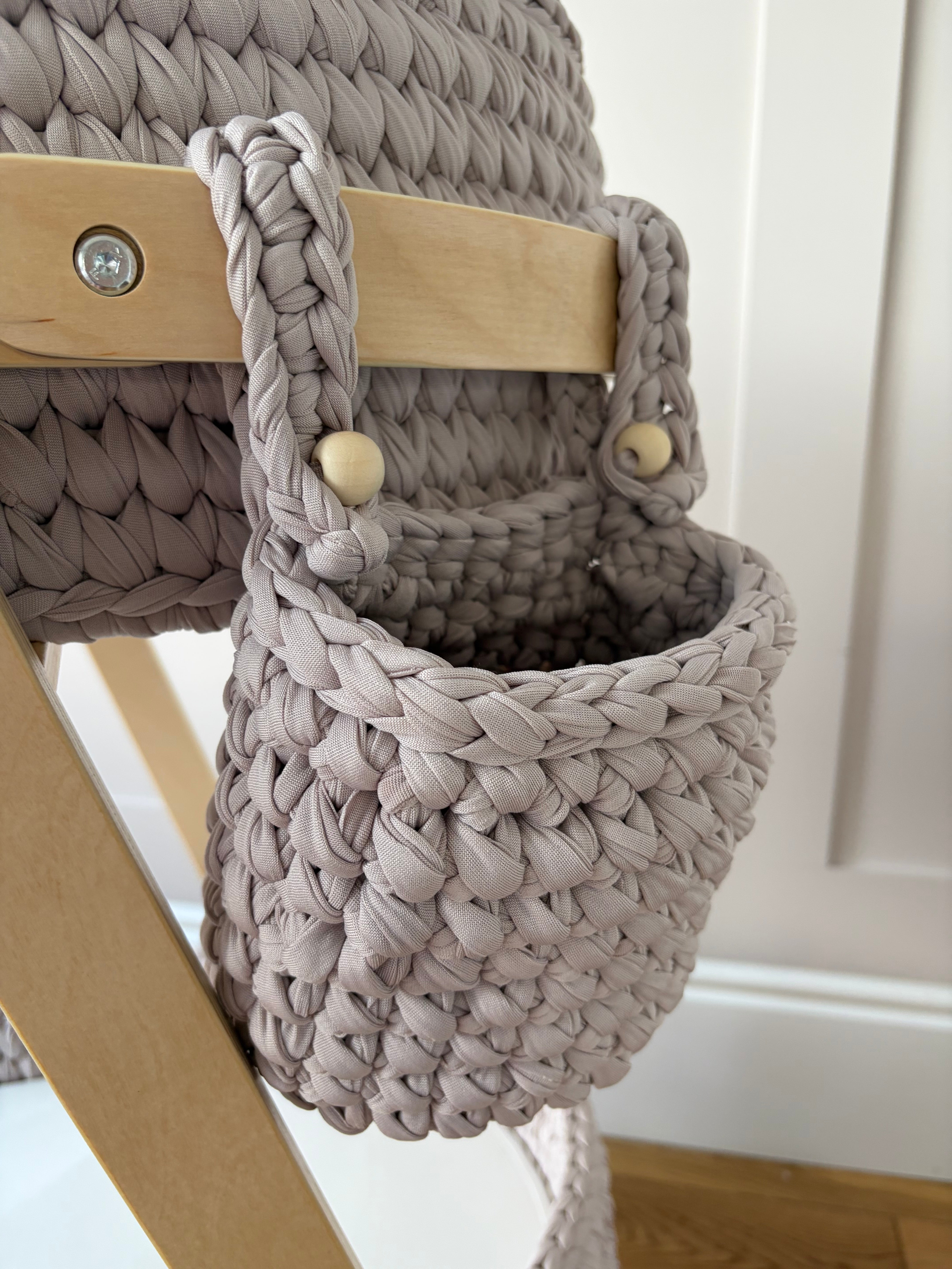 Luxury Handcrafted 5 Piece Moses Basket Set