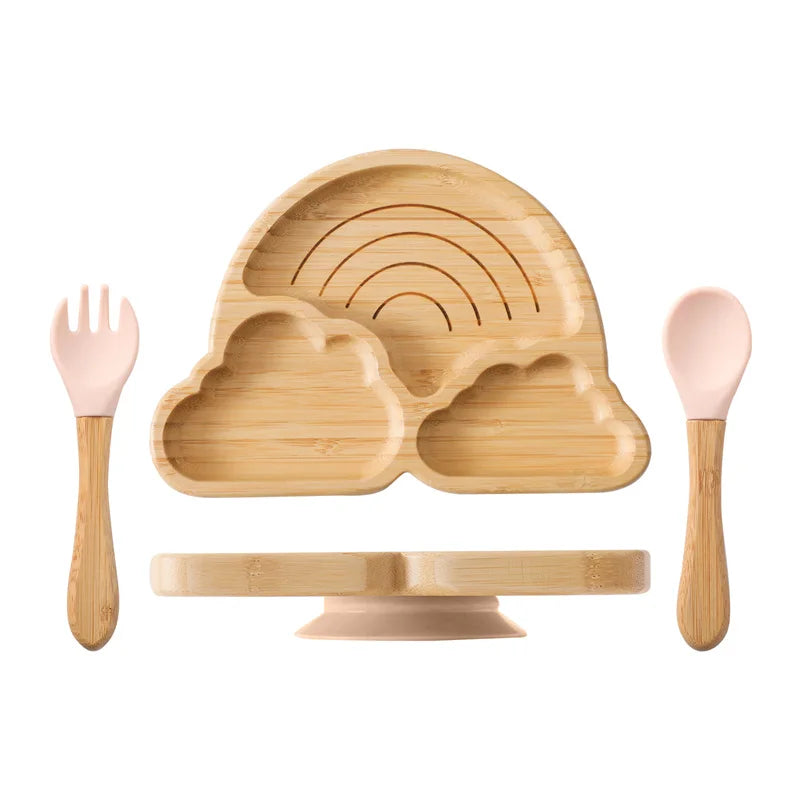 Bamboo Rainbow Weaning Set