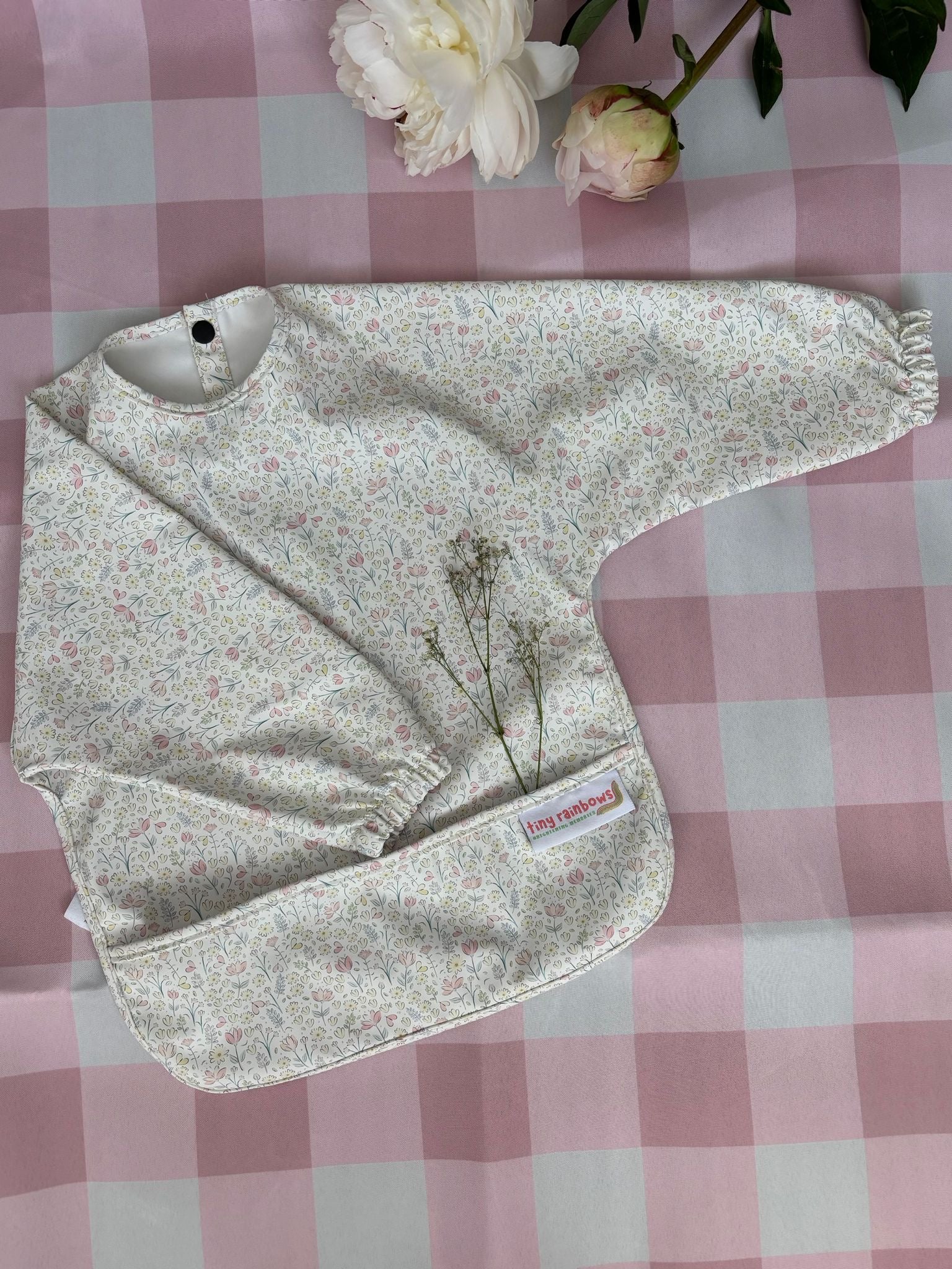 Ditsy Floral Cover All Bib