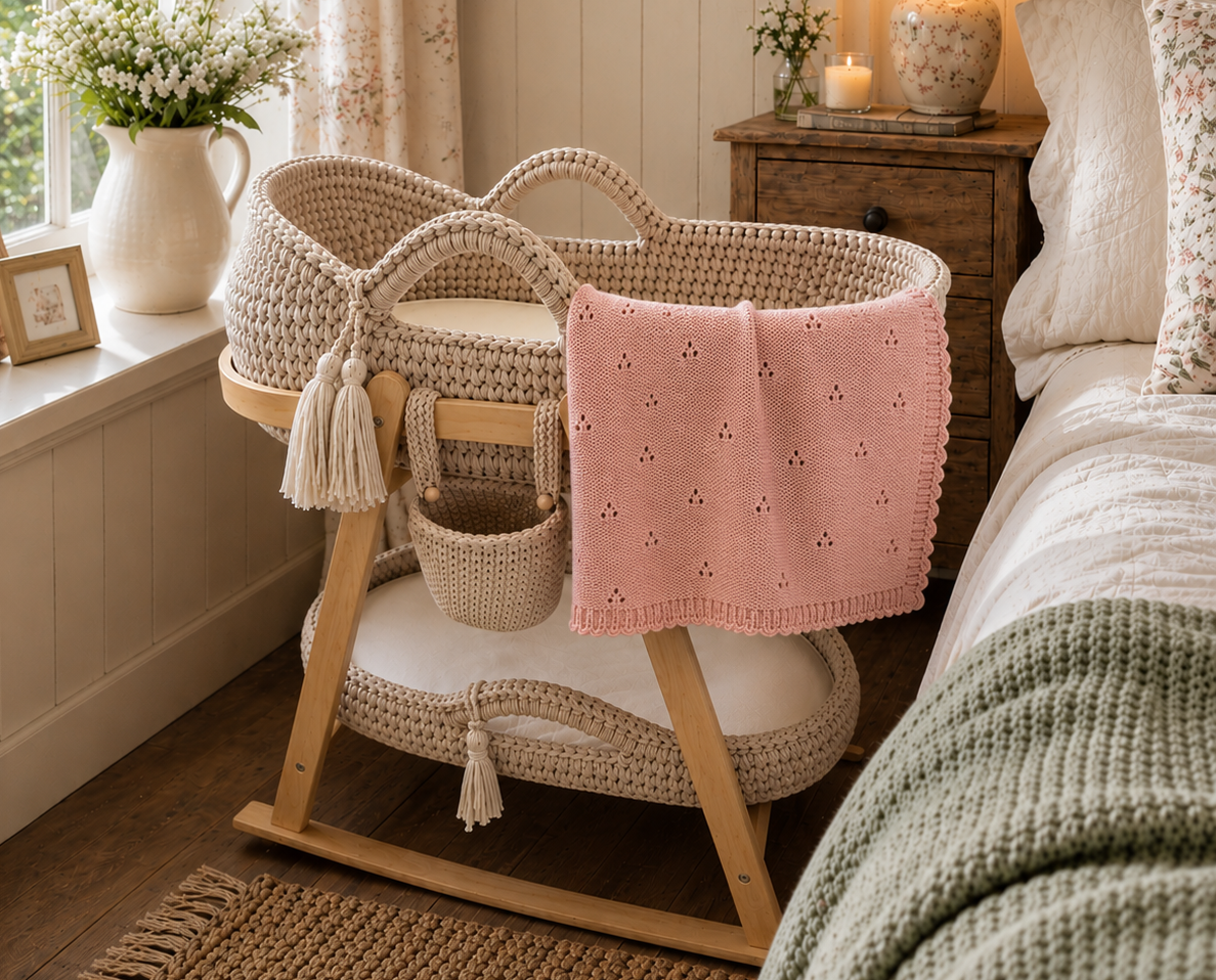 Baby Pointelle Blanket