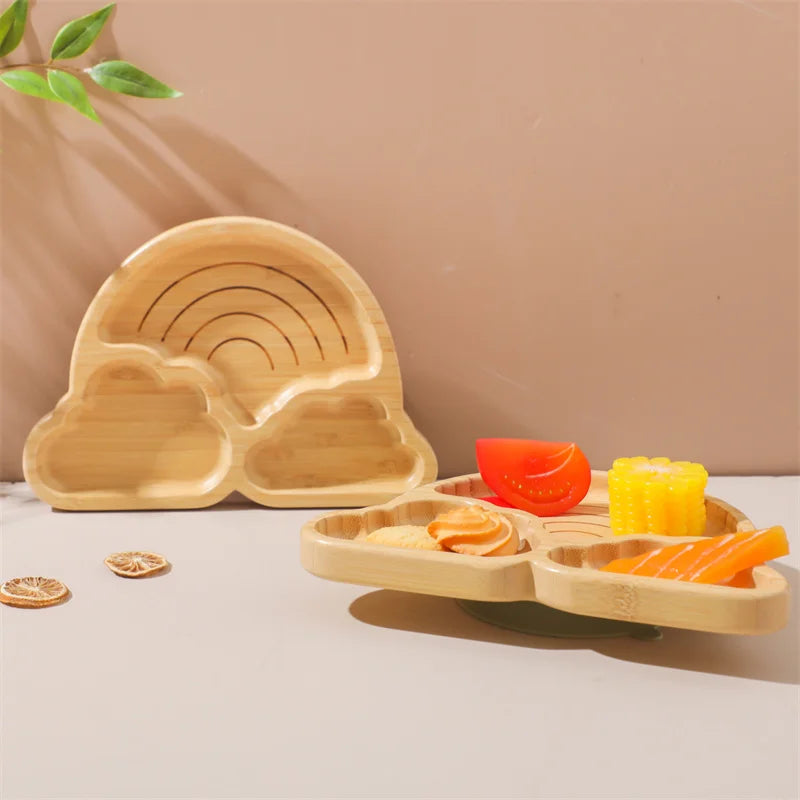 Bamboo Rainbow Weaning Set