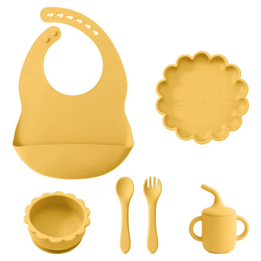 6 Piece Lion Weaning Set
