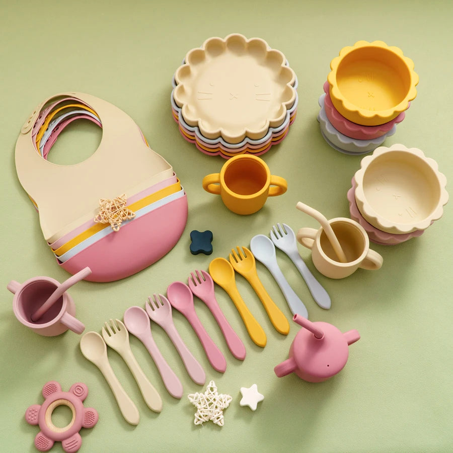 6 Piece Lion Weaning Set